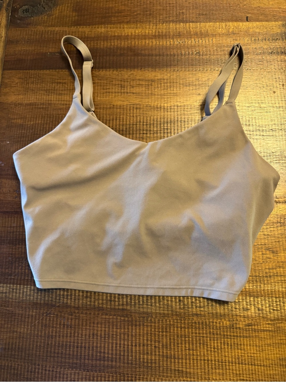 Athleta Taupe Bra Top